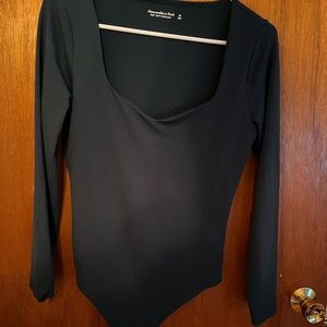 Medium hunter green Abercrombie bodysuit